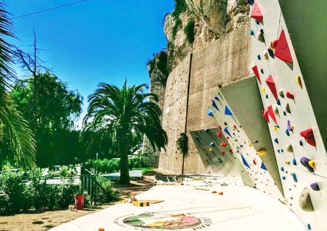 Inaugurazione della palestra di arrampicata sportiva